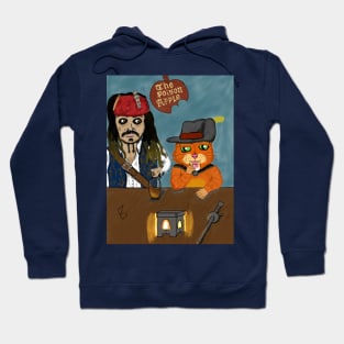 Pirate + Puss in Boots Hoodie